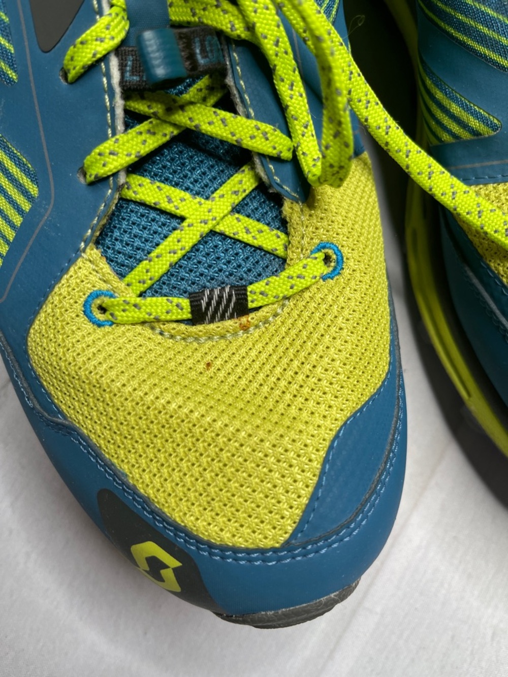 Scott Trail Shoes Eride 9.5 Men’s Kinabalu Supertrac Blue Sneakers Running - Picture 5 of 12